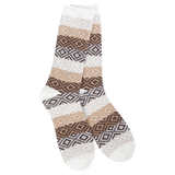 World's Softest Socks Chocolate Gem Crew