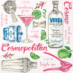 Boston International Cocktail Napkins Cosmopolitan