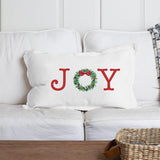 Rustic Marlin - Lumbar Pillow - Joy Wreath