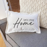 Rustic Marlin - Let's Stay Home 12 x 18 Pillow