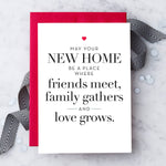 Design With Heart New Home Card