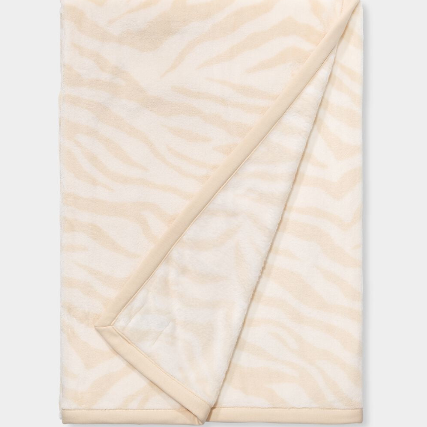 UGG Duffield II Throw Blanket  White  Zebra