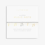 A  Littles & Co Bracelet Silver Music Note