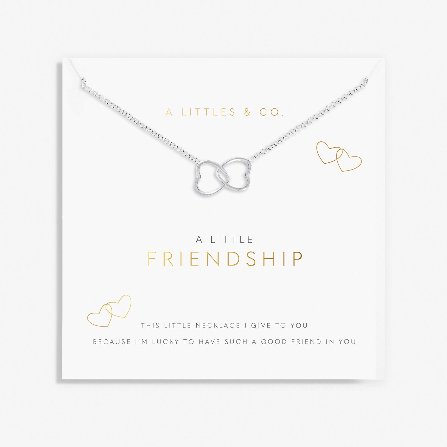 A  Littles & Co Necklace Friendship Silver