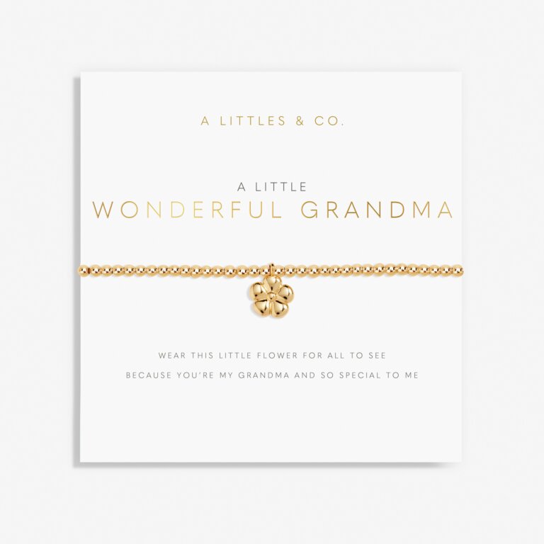 A Littles & Co Wonderful Grandma Gold