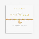 A Littles & Co Bracelet Gold Heart Of Gold