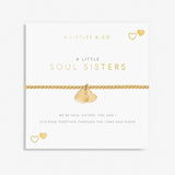 A Littles & Co Bracelet Gold Soul Sisters