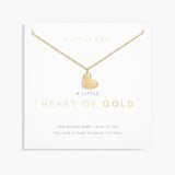 A Littles & Co - Heart Of Gold Necklace Gold