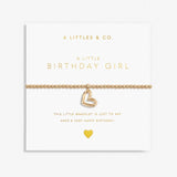 A Littles & Co Gold Bracelet Birthday Girl