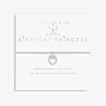 A Littles & Co Silver Bracelet Children's Birthday Princess