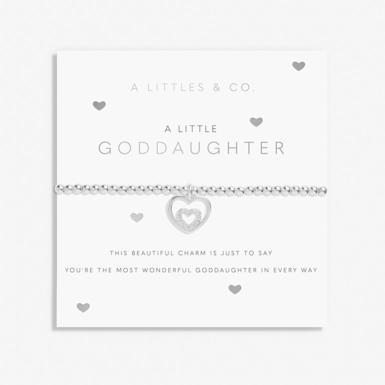 A Littles & Co Silver Bracelet Children's Goddaughter