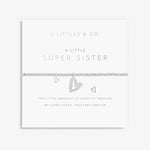 A Littles & Co Children's Bracelet Silver Super Sister