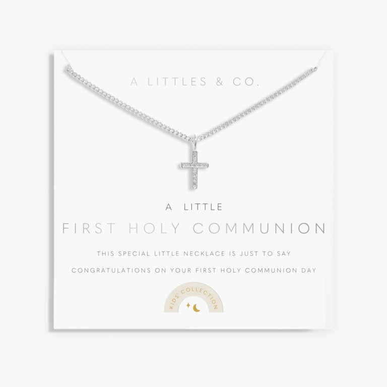 A Littles & Co Children's Necklace First Holy Communion Silver