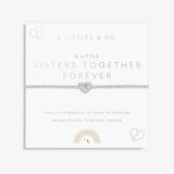 A Littles & Co Children's Bracelet Sisters Together Forever Silver