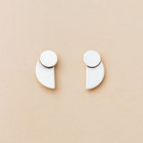 Scout Curated Wears - Redfined Earring Collection - Eclipse Stud/Sterling