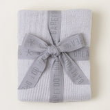 Barefoot Dreams - Oyster CozyChic Lite Ribbed Blanket