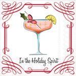 Boston International Cocktail Napkins Holiday Spirit