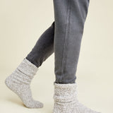 Barefoot Dreams - Warm Gray CozyChic Men's Socks