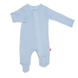 Magnetic Me - Baby Blue Modal Footie