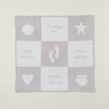 Barefoot Dreams - Cream/Stone CozyChic Cuddle Receiving Blanket