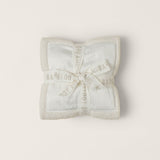 Barefoot Dreams - CozyChic Satin Trim Receiving Blanket - Cream