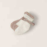 Barefoot Dreams - CozyChic Lite Infant 3 pack Sock Set - Faded Rose/Pearl