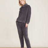 Barefoot Dreams - Carbon Luxechic Funnel Neck Pullover