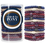 L. Erickson Grab & Go Pony Tube Bejeweled