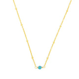 FYB - Birthstone Necklace - Gold