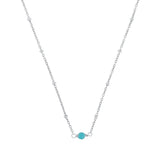 FYB - Birthstone Necklaces - Silver