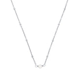 FYB - Birthstone Necklaces - Silver