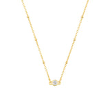 FYB - Birthstone Necklace - Gold