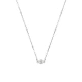 FYB - Birthstone Necklaces - Silver