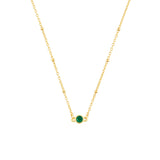 FYB - Birthstone Necklace - Gold