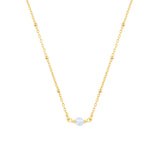 FYB - Birthstone Necklace - Gold