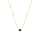 FYB - Birthstone Necklace - Gold