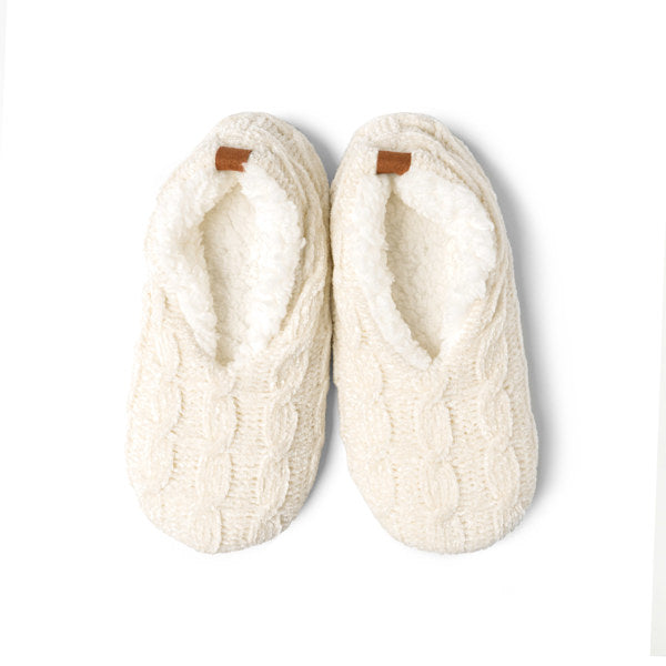 Britt's Knits Beyond Soft Slippers Oatmeal