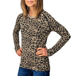 Britt's Knits Leopard Fleece Tops