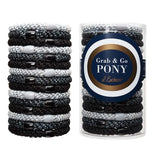 L. Erickson - Black Metallic Grab & Go Pony Tube