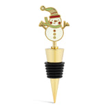 Demdaco Bottle Stopper Snowman