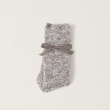 Barefoot Dreams - CozyChic Heathered Socks - Charcoal/White