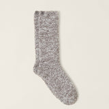 Barefoot Dreams - CozyChic Heathered Socks - Charcoal/White