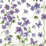 Boston International - Purple Spring Cocktail Napkin