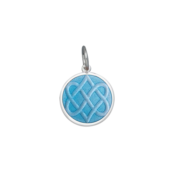 Light Blue Lola Celtic Knot Pendant