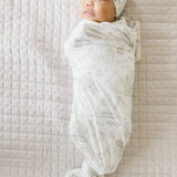 Copper Pearl - Knit Swaddle Blanket - Gage