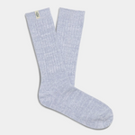 UGG Rib Knit  Slouchy Crew  Sock WIld Indigo