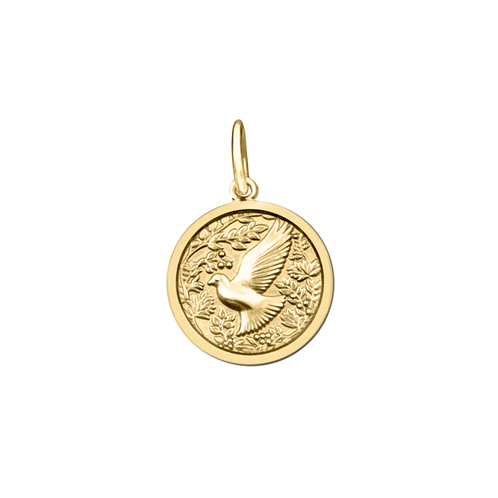 Lola Dove Gold Pendant All Gold