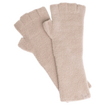 Barefoot Dreams Fingerless Gloves Taupe