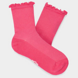 UGG Karsyn Lettuce Edge Sock Taffy Pink