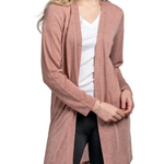 Hello Mello Lounge Cardigan  Blush